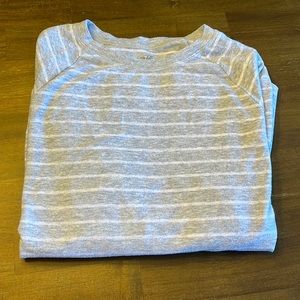 Aerie small stripe sweatshirt